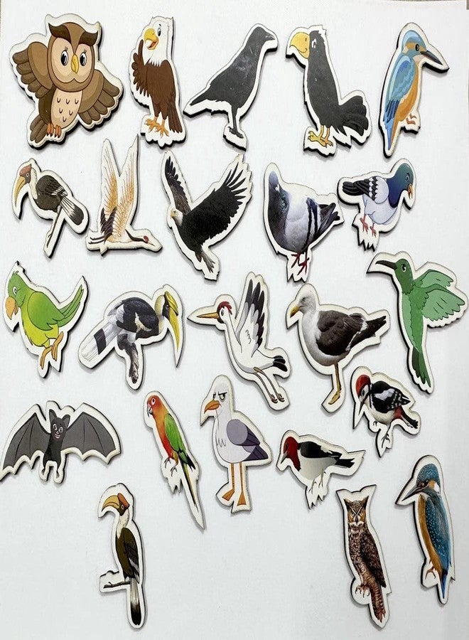 DIHAWK 100 Pieces Boho Birds Classroom Decorations Mix Cutouts Bird Bulletin Board Decorations Colorful Flowers Cut-Outs Springtime Blooms Cutouts with Glue Point Dots for Home Classroom Supplies - Image 2